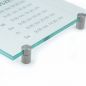 Preview: Tischschild VITRUM